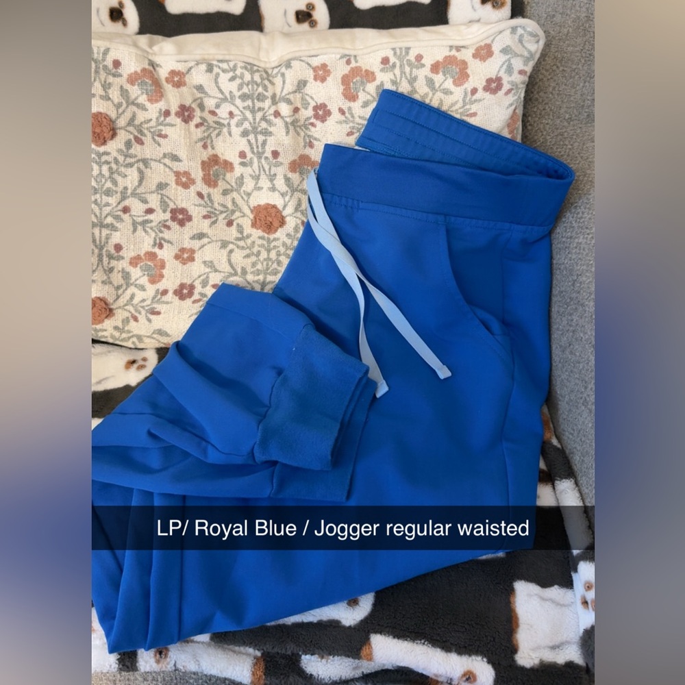 Figs Royal Blue Jogger pants
